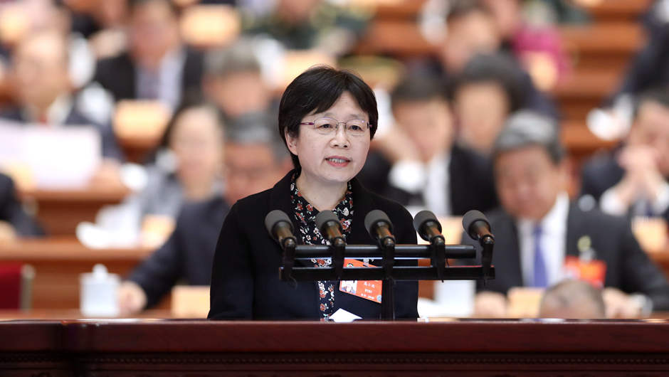 民革中央副主席、上海市委會(huì)主委，上海市人大常委會(huì)副主任 高小玫