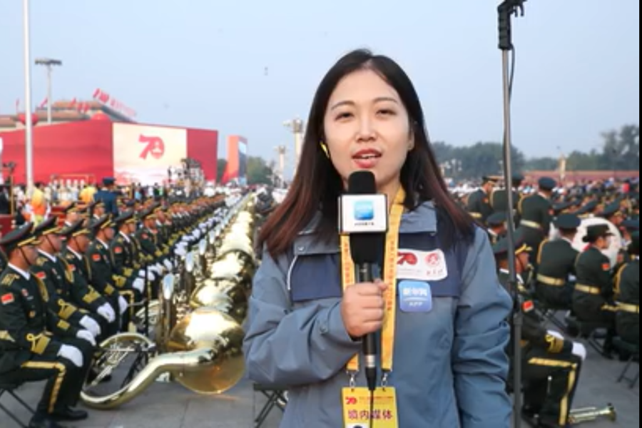 新華網(wǎng)在現(xiàn)場：直擊入場最早、撤出最晚的受閱部隊