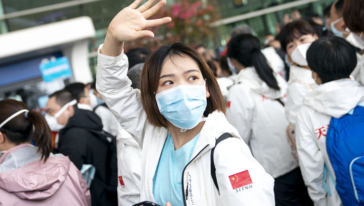 揮別武漢，她又回到&ldquo;紅區(qū)&rdquo;