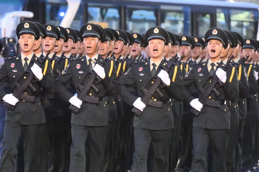 這就是今天早上的北京！