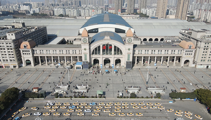 探訪(fǎng)漢口火車(chē)站：疫情防控不放松