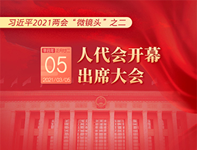 習(xí)近平2021兩會(huì)&ldquo;微鏡頭&rdquo;之二：3月5日 人代會(huì)開(kāi)幕，出席大會(huì)