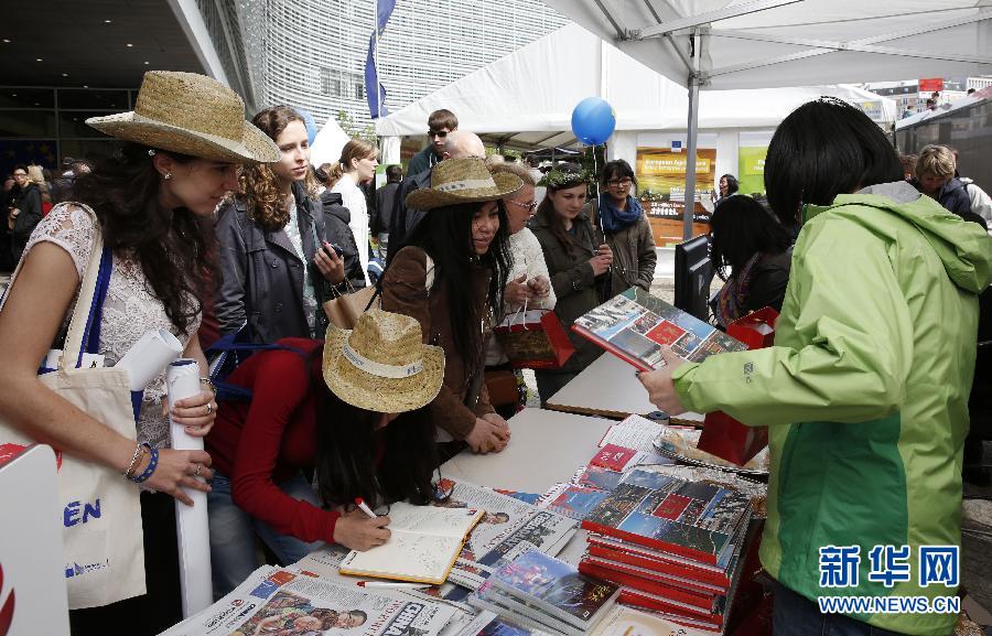 （XHDW）（2）&ldquo;中國(guó)角&rdquo;首次現(xiàn)身歐盟開放日