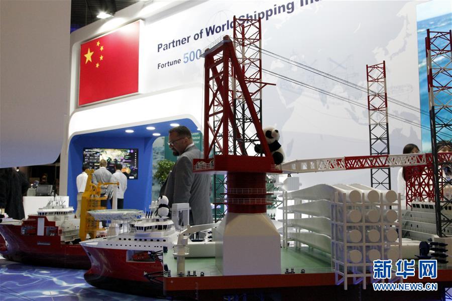（國際&middot;圖文互動(dòng)）（1）中企積極借助挪威國際海事展開拓市場