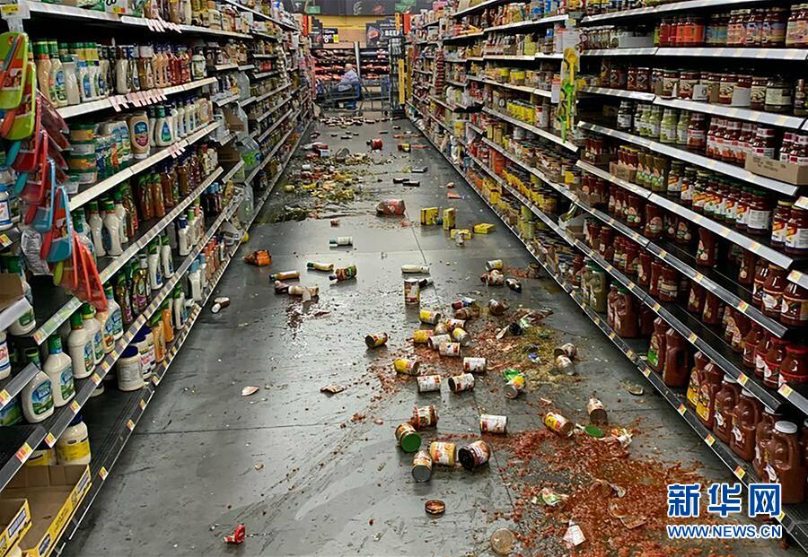 (國際)美國加利福尼亞州南部發(fā)生7.1級(jí)地震