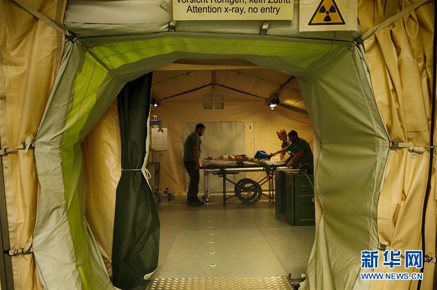 （國際&middot;圖文互動）（1）&ldquo;共同的理念，讓合作更深入更順暢&rdquo;&mdash;&mdash;走進(jìn)中德&ldquo;聯(lián)合救援-2019&rdquo;衛(wèi)勤實兵聯(lián)合演習(xí)德方野戰(zhàn)二級醫(yī)院