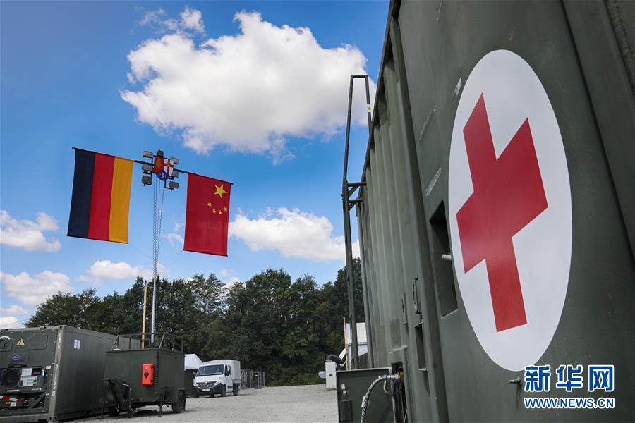 （國際&middot;圖文互動）（2）&ldquo;共同的理念，讓合作更深入更順暢&rdquo;&mdash;&mdash;走進(jìn)中德&ldquo;聯(lián)合救援-2019&rdquo;衛(wèi)勤實兵聯(lián)合演習(xí)德方野戰(zhàn)二級醫(yī)院