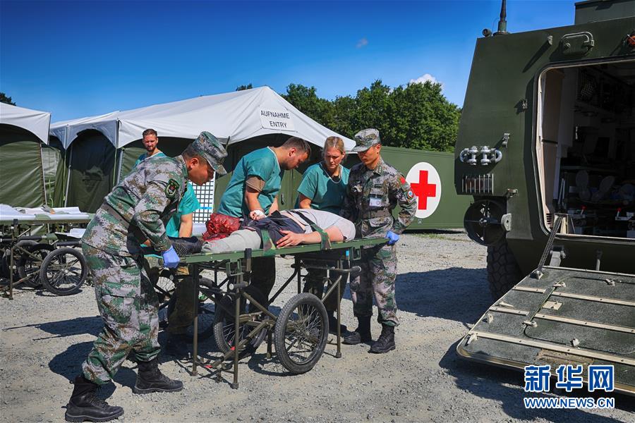 （國際&middot;圖文互動）（6）&ldquo;共同的理念，讓合作更深入更順暢&rdquo;&mdash;&mdash;走進(jìn)中德&ldquo;聯(lián)合救援-2019&rdquo;衛(wèi)勤實兵聯(lián)合演習(xí)德方野戰(zhàn)二級醫(yī)院