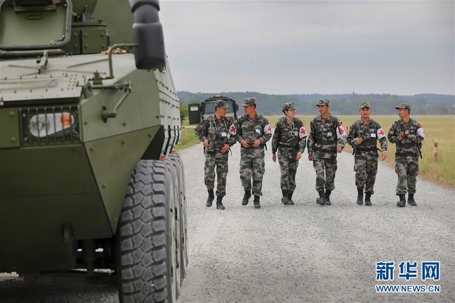 （國際&middot;圖文互動）（2）通訊：海外演訓場，走來一群中國衛(wèi)生士官