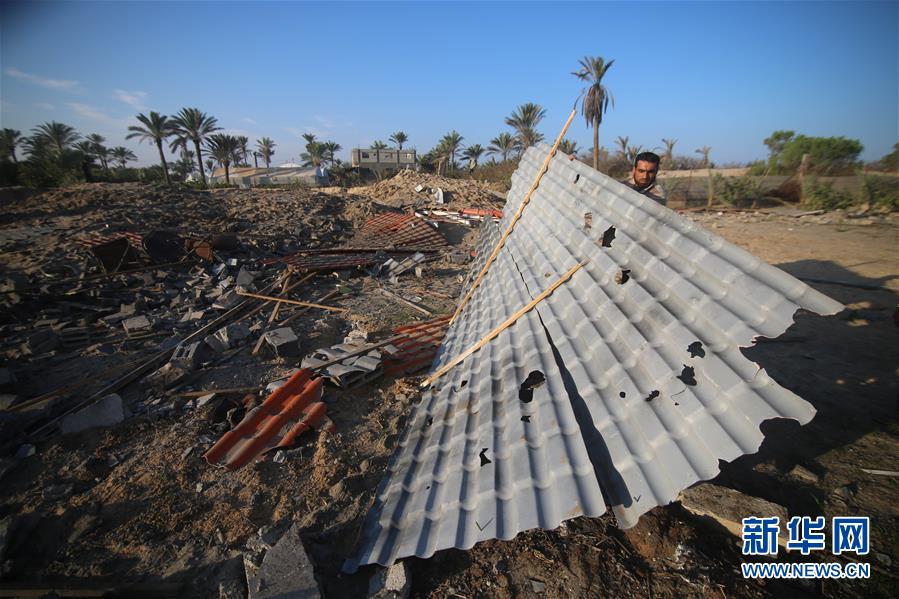 (國際)(2)以色列襲擊哈馬斯多個軍事目標(biāo)