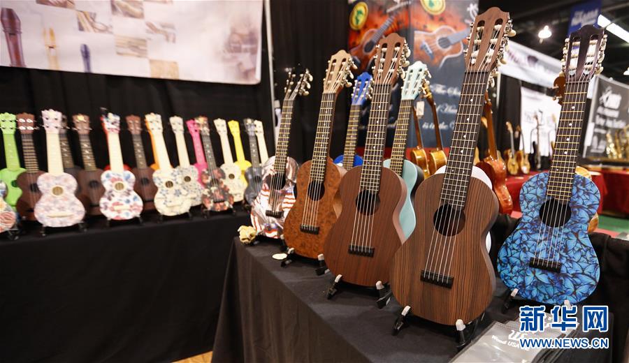 （國際&middot;圖文互動）（4）通訊：中國樂器在美國樂器展上&ldquo;奏響強音&rdquo;