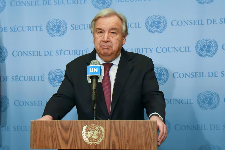 (國(guó)際)聯(lián)合國(guó)秘書(shū)長(zhǎng)呼吁各國(guó)盡一切可能遏制新冠肺炎疫情