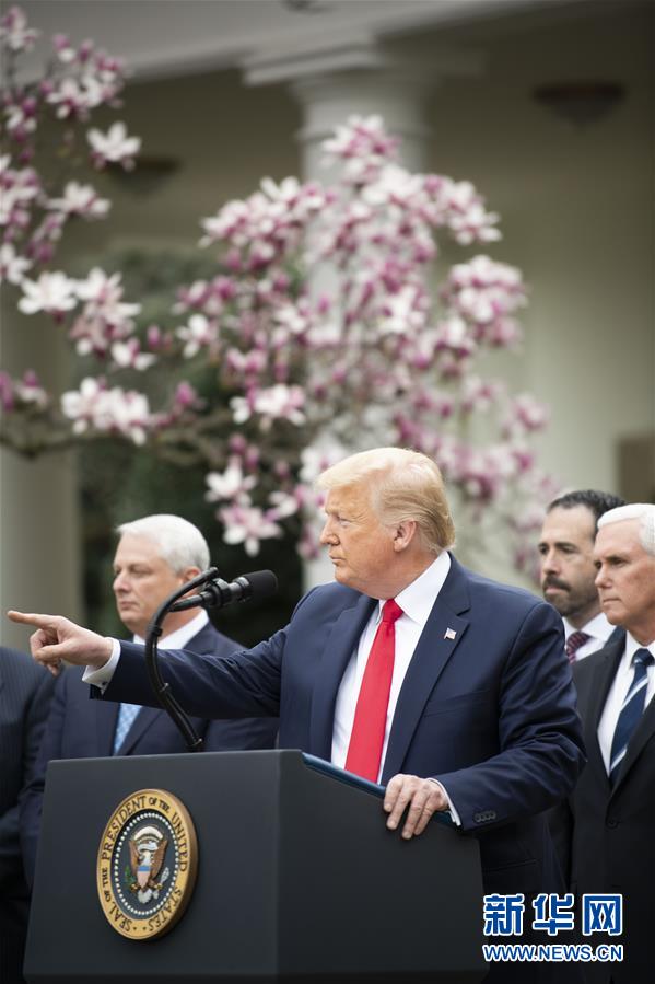(國際)(3)特朗普宣布“國家緊急狀態(tài)”應對美國新冠肺炎疫情