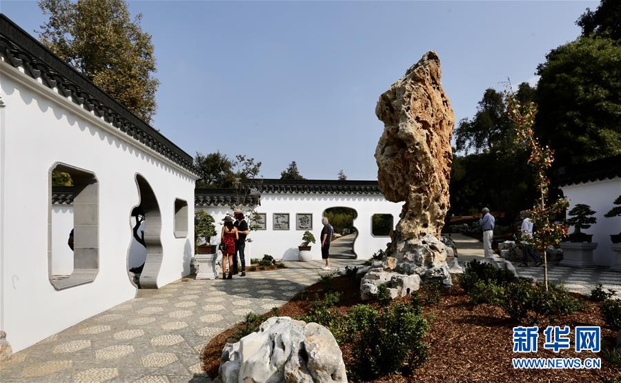 (國際)(4)北美最大中式古典園林流芳園擴建完成對外開放