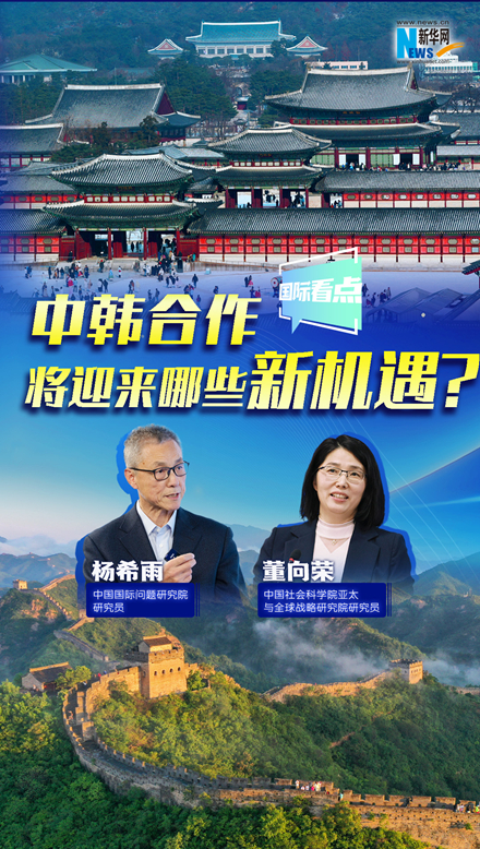 新華網(wǎng)國際看點｜中韓合作將迎來哪些新機遇？