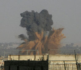 巴以?；鹌飘a(chǎn) 加沙再燃戰(zhàn)火