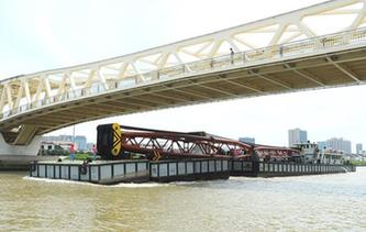 大型打撈船&ldquo;蘇州救撈01&rdquo;試航