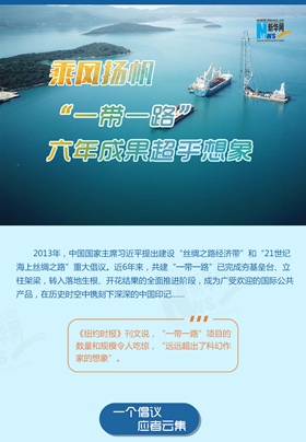 乘風(fēng)揚(yáng)帆！&ldquo;一帶一路&rdquo;六年成果超乎想象
