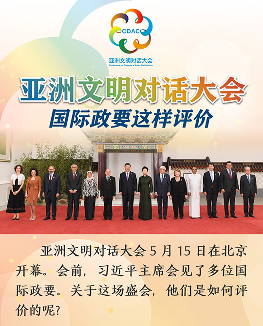 亞洲文明對(duì)話大會(huì)，國(guó)際政要這樣評(píng)價(jià)