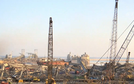 直擊！新華社記者在黎巴嫩大爆炸現場