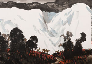 品讀鄭玉昆先生的畫(huà)